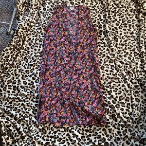 Joy Vest black with flowers